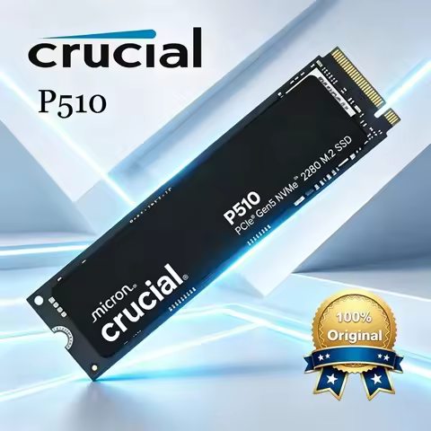 P510 1TB NVMe SSD M.2 2280 PCIe 5.0 | 11000MB/s Read, 9500MB/s Write - Upgraded from P3 Plus Crucial