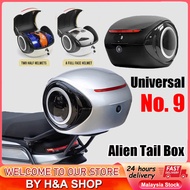 Alien Tail Box Siput Double-layer Waterproof Universal No. 9 Motorcycle Box Motor Box A30C+A35+A60+A