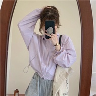 T Classy Breathable Sunscreen Clothing Women Thin Cardigan Sunscreen Jacket 2025 Hooded Sunscreen Cl