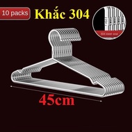 304 Stainless Steel Clothes Hanger, Clothes Drying Hook, Ao Dai Hanger 45cm
