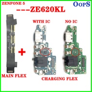 LCD Main Board Charging Connector Flex Cable For Asus zenfone 5 ze620kl USB Charger Motherboard Ribbon