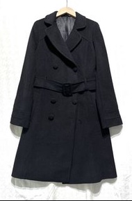 Mastina Chesterfield Coat 徹斯特大衣 斜紋毛呢挺版修身顯瘦剪裁雙排扣大衣 軍風厚款毛呢長外套