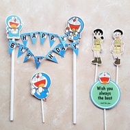 doraemon cake topper hiasan kue ulang tahun karakter doraemon DORAEMON