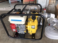 ปั๊มสูบน้ำสองใบพัดเครื่องยนต์เบนซิน พร้อมอุปกรณ์ดับเพลิง High Pressure Water Pump ยี่ห้อ XYLON รุ่น