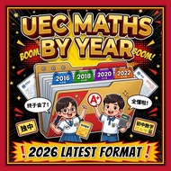 [Auto delivery] UEC Junior Maths Latihan Ikut Tahun 2016-2024 独中数学 .