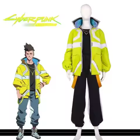 qq 123Cyberpunk Edge Walker male lead David themed hoodie Rebecca 2077 Costume Cospaly Cyber