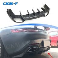 Carbon Fiber Rear Bumper Lip Diffuser for Mercedes Benz AMG GT AMG GTS AMG GTR Coupe 2 Door 2015-201
