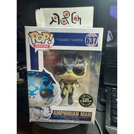 (R&G2H) Funko POP! Shape of Water - Amphibian Man Chase (637) with Boss Protector