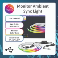 Skydimo Esport USB Power Lights Strip - RGB Monitor Backlight with Screen Color Sync Ambient Light