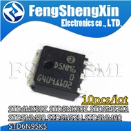 10 Pieces STD4NK50Z STD5NK60Z STD5N52K3 STD5NM50 STD5N52U STD5NM60 D4NK50Z D5NK60Z 5N52K3 D5NM50 D5N