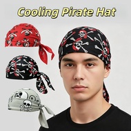 Cooling Pirate Hat Cotton Durag Headwrap Durag Headscarf Soft Cap Accessories Hiphop For Men&Women