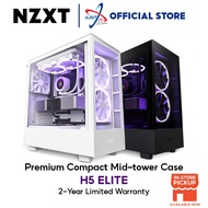 NZXT H5 Elite/H510 Elite Mid-Tower ATX Case - Black/White