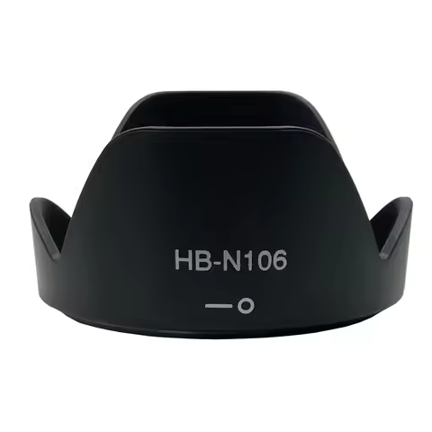 HB-N106 SLR Lens Hood Lens AF-P 18-55 lens Lens hood 55MM Applicable to Nikon D3300 D5300 D5500 Lens