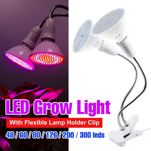 Full Spectrum LED Phytolamp Indoor Plants Grow Light Flower Seeds Cultivation Lamp 3W 5W 7W 15W 20W 