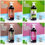 Bdarlife Gel Mandian Bidara Bdarlife 250ml Limau Purut / Kasturi Kijang / Wangian Rose