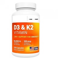 Ready StrawTK Hot-selling Multivitamin D3+K2 1,0000iu O Em 120 Capsules 0827