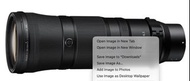 [收收收收收收收收收收收] Nikon NIKKOR Z 180-600mm f/5.6-6.3 VR Lens
