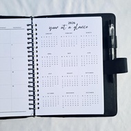 A5 Calendar 2026, Planner 2026, Dashboard Planner, Calendar Planner by INK_ON_PAPER