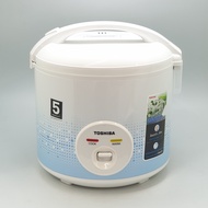 โตชิบาหม้อหุงข้าวอุ่นทิพย์ 700 วัตต์ 1.8 ลิตรรุ่น RC-T18JA สีฟ้า