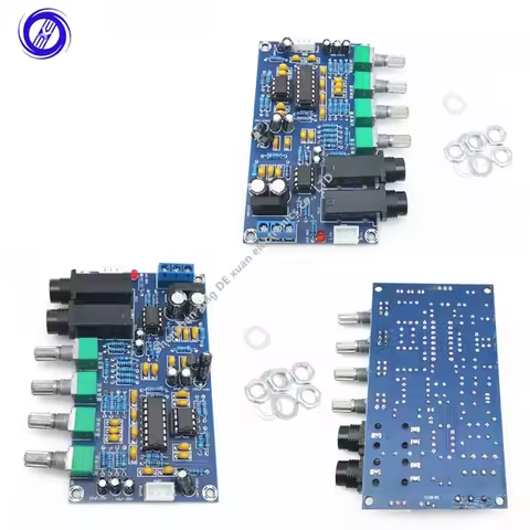 PT2399 Digital Microphone Amplifier Board Karaoke Reverberation Board Karaoke OK Amplifier Module Du