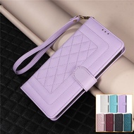 New Casing for Samsung A05s A12 A13 A14 A15 A24 A25 A33 A34 A51 A53 A54 A55 A73 Purple Flip Stand Leather Wallet Case Cover