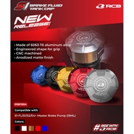 [ 2025 ] RCB S1 ALLOY * FOR 15ML TANK / S1 / S2 / E4+ / S1-FL UNIVERSAL * BRAKE FLUID TANK CAP  *