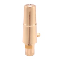 Golden Alto Sax Saxophone Mouthpiece with Cap and Ligature Musical Instruments Parts