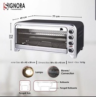 oven signora galaxy 75 liter bekas