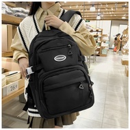 [BiuBiu] Korea ins Girly Style Backpack Large Capacity School Bag Student Waterproof Travel Leisure 