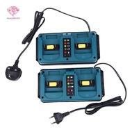 BTYB> For 18-20V Rechargeable Portable Dual Ports Charger BL1860B BL1850B BL1830 BL1840B BL1860 L184