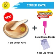 KAYU Cobek Wood Ulekan Cobek Wood Plus Ulekan Coet Wooden Cobek Large Small Jumbo