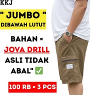 (3Pcs PACKAGE) Pants Men's SizeBIG 7/8 3/4 Below the Knee Men's Jumbo Drawstring Pants 7/8