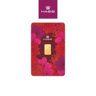 HABIB 0.5g 999.9 Gold Bar (Four Seasons) Manufactured By LBMA Goods Delivery Refiner