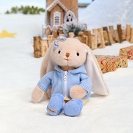 Gabriel New Blue Hooded Sweater Rabbit Plush Toy, Dahlia Mini Soft Stuffed Animal, Girlfriend Gift
