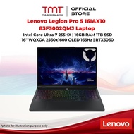Lenovo Legion Pro 5 16IAX10 (83F3002QMJ) Laptop | Intel Core Ultra 7 255HX | 16GB RAM 1TB SSD | 16" 