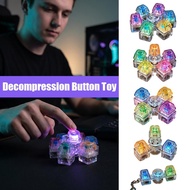 Finger Keyboard, 2/3/4/5/6 Keys Key Button Fidget Keychain, Toy Stress Gadget Decompression Q8j0