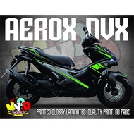 MW- Aerox NVX Design Sticker Decal