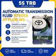 ATF OIL TOYOTA AT FLUID WS 4Litres Automatic Transmission Fluid Minyak Gearbox Minyak Gear Auto