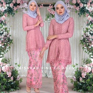 KEBAYA MAISARAH LACE BATIK ORIGINAL INDONESIA BAJU RAYA 2021 BAJU NIKAH TUNANG KENDURI DINNER OPEN H