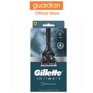 Gillette Intimate Gentle & Easy Hair Razor Packset (1 Razor & 2 Cartridges & 1 Hook) 1s