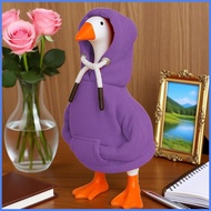 Desk Geese Costume Hooded Animal Key Holder Outfit 7 Inch Geese Statue Clothes Costume Decoration fo