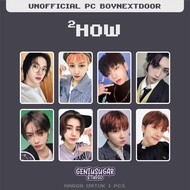 1pcs - [BOYNEXTDOOR] HOW UNOFFICIAL PHOTOCARD [2]