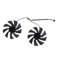 BT 2 Pieces 87mm GA92A2H 4Pin Graphics Card Cooling Fan For Zotac GeForce RTX 2070 SUPER Mini 8GB ZT
