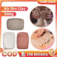 500g Pottery Clay Natural Air-Dry Non-Toxic Natural Air-Dry Pottery Clay for Safe Crafting