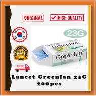 |ACUPUNTURE| Lancet Needles Greenlan 23g / Jarum Bekam Lancet Greenlan |BEKAM|