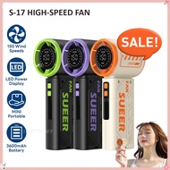 Mini Fan 150 Wind Speed High Speed Fan Boost Wind Rechargeable Handheld Fan Turbo Fan