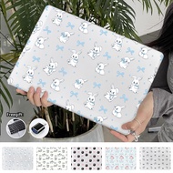 Cute Bow Print Case for 2026 New Macbook Neo 13 inch Air15 M5 A3448 Air13 M5 A3449 M4 A3240 Pro M5 A