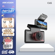 HIKVISION C6S Dash Cam กล้องติดรถยนต์ Car Camera ความคมชัดสูงสุด 2160P 4K หน้าจอ IPS 3นิ้ว +GPS + AD