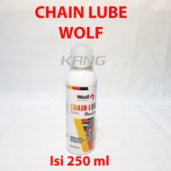Pelumas Rantai CHAIN LUBE WOLF - SEMPROT CHAIN LUBE 250ML