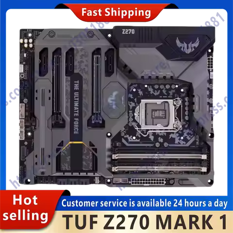 Used TUF Z270 MARK 1 original desktop computer Z270 Z270M DDR4 motherboard LGA 1151 i7/i5/i3 USB3.0 